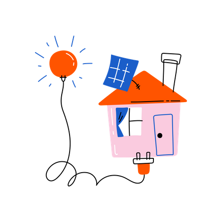 Solar panels  Illustration