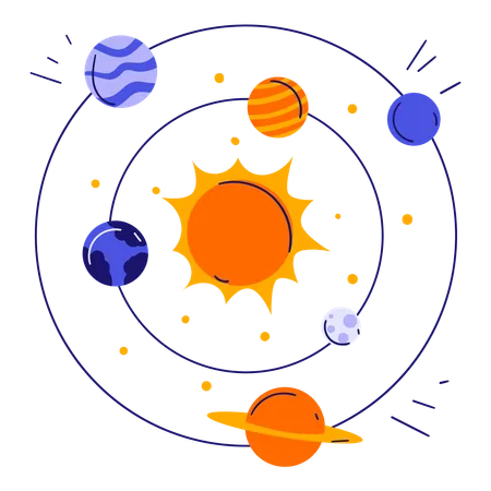 Solar System  Illustration