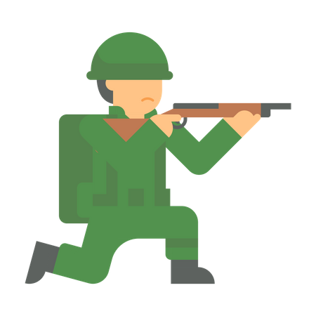 Soldat  Illustration