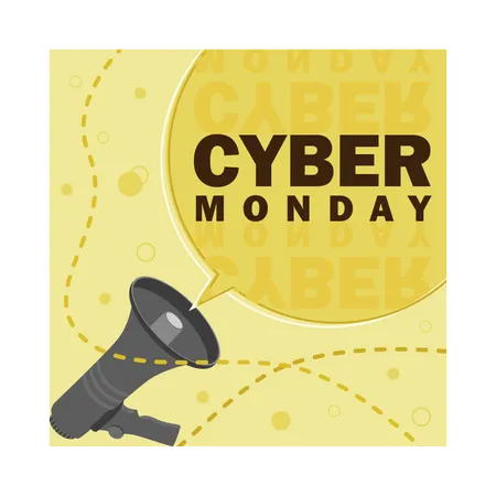 Soldes du Cyber ​​​​Monday  Illustration