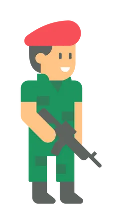 Soldier  Illustration