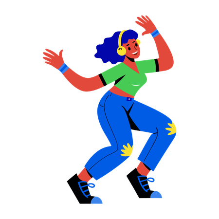 Solo Dancer  Illustration