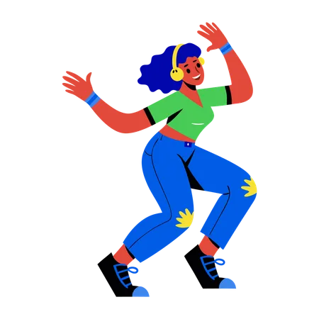 Solo Dancer  Illustration