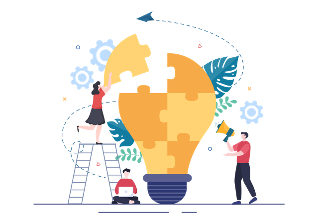 Solución de negocio  Ilustración