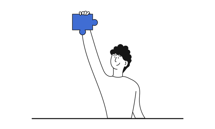 Solution d'entreprise  Illustration
