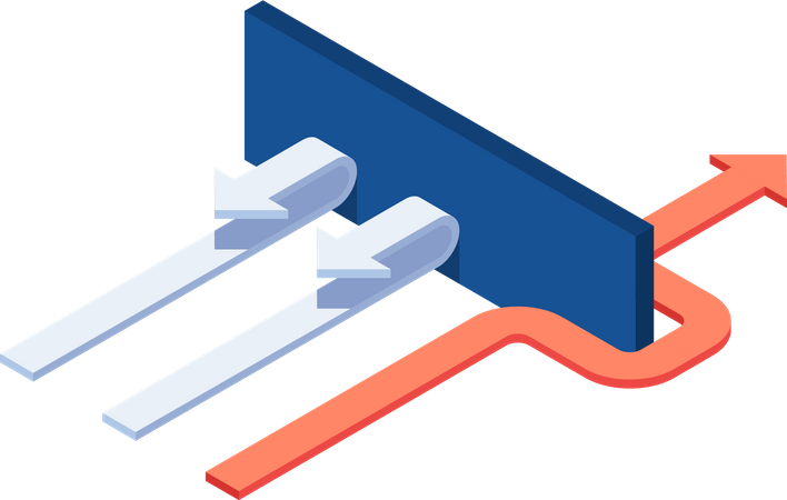 Solution d'entreprise  Illustration