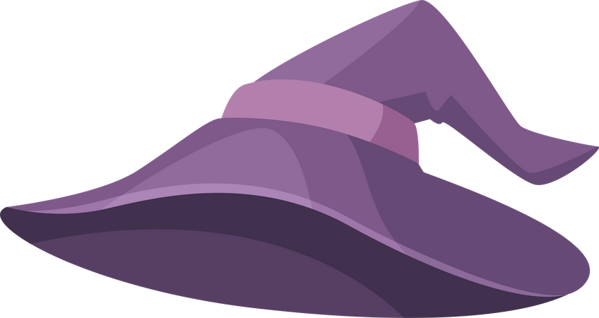 Sombrero de bruja  Ilustración