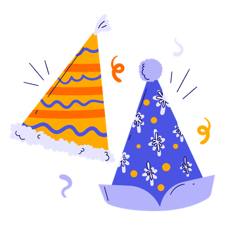 Sombrero de fiesta  Ilustración