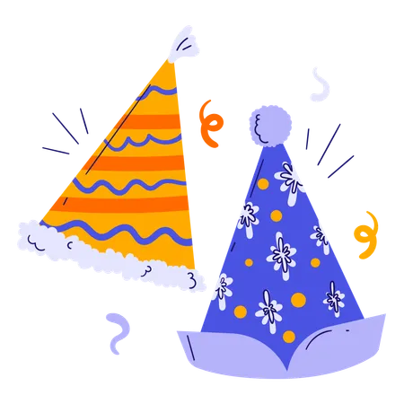 Sombrero de fiesta  Ilustración
