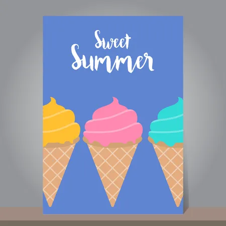 Sommerschlussverkauf-banner  Illustration