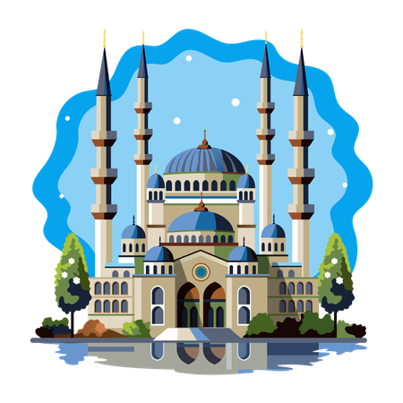 Sophia-Moschee  Illustration