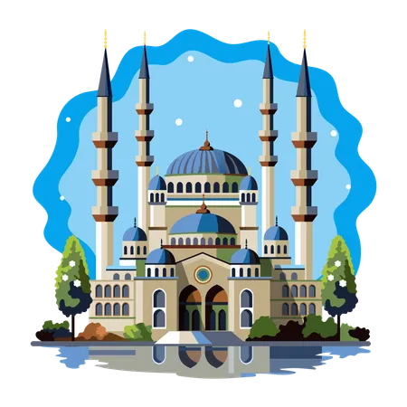 Sophia-Moschee  Illustration