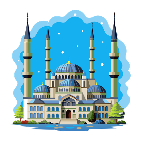 Sophia Mosque  Illustration