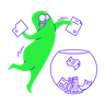 illustrations for data sorting