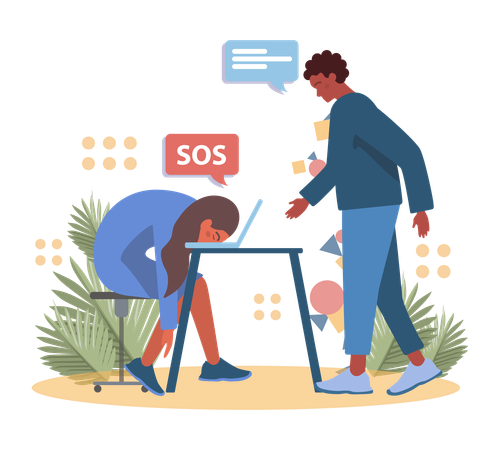 Sos Service  Illustration