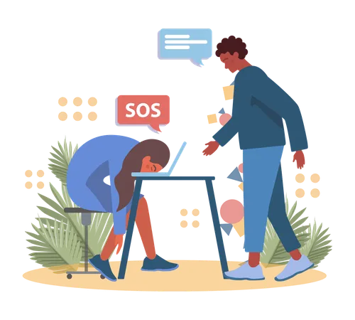 Sos Service  Illustration