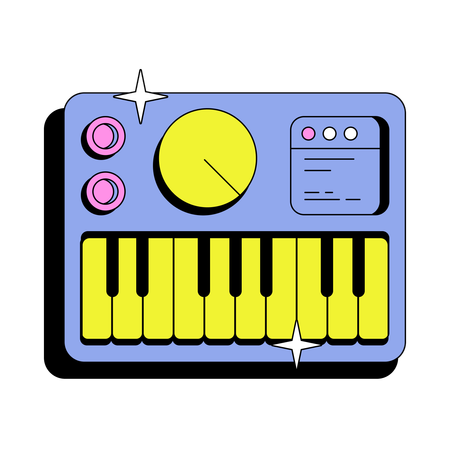 Sound Midi Controller  Illustration