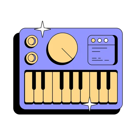 Sound Midi Controller  Illustration