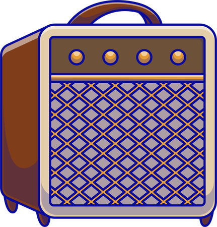 Sound System Speaker  Ilustração