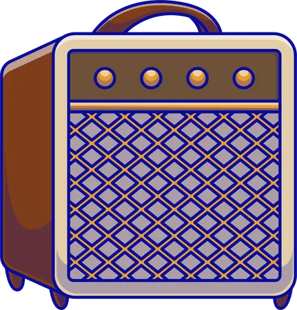 Sound System Speaker  Illustration