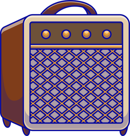 Sound System Speaker  Illustration