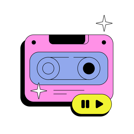 Sound Tape  Illustration