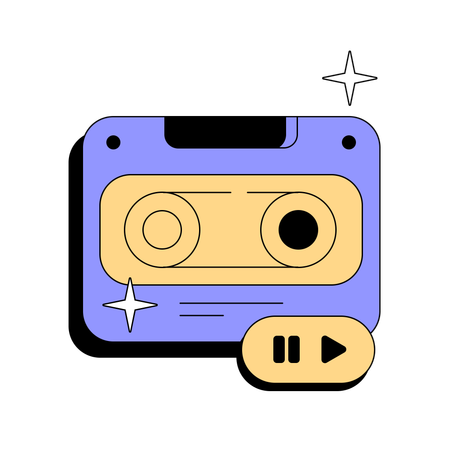 Sound Tapes  Illustration