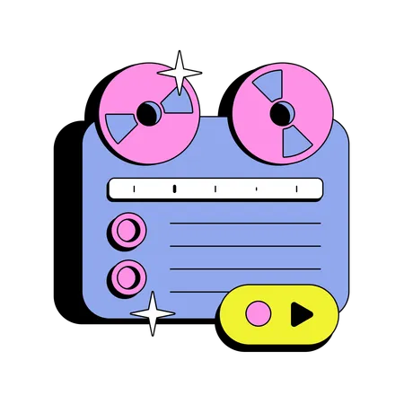 Sound Voice Recorder  Illustration