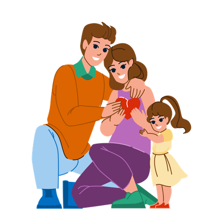 Soutien familial  Illustration