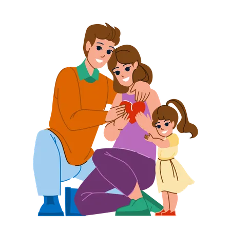 Soutien familial  Illustration