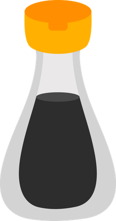 Soy Sauce  Illustration