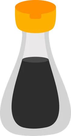 Soy Sauce  Illustration