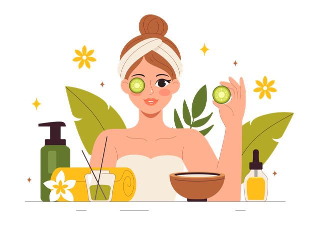 Spa Beauté et Santé  Illustration