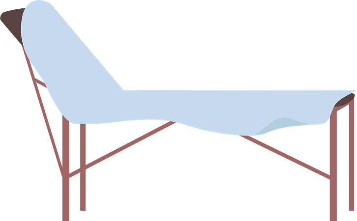 Spa bed  Illustration