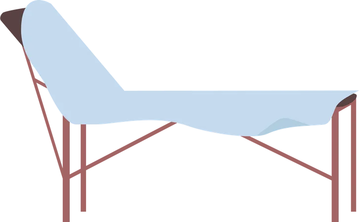 Spa bed  Illustration