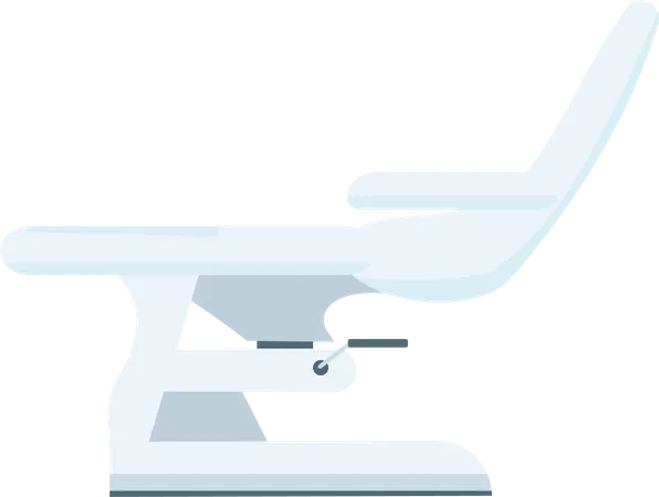 Spa chair for pedicure and manicure  Illustration