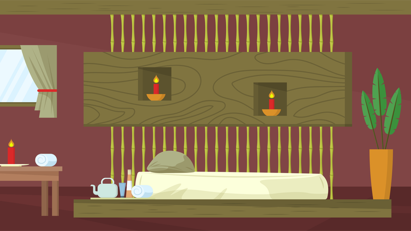 Spa Room  Illustration