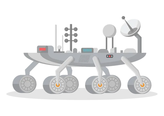Space Robot  Illustration