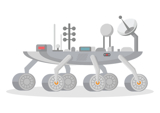 Space Robot  Illustration