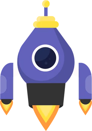 Space Rocket  Illustration