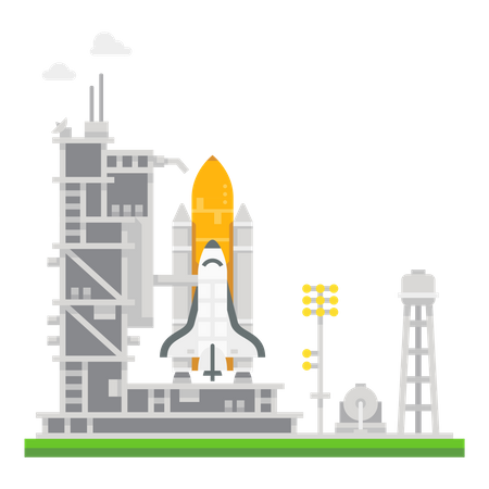 Space shuttle Illustration