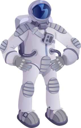 Spaceman Illustration