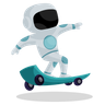 skate board illustration free download
