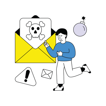 Spam E-Mail  Illustration