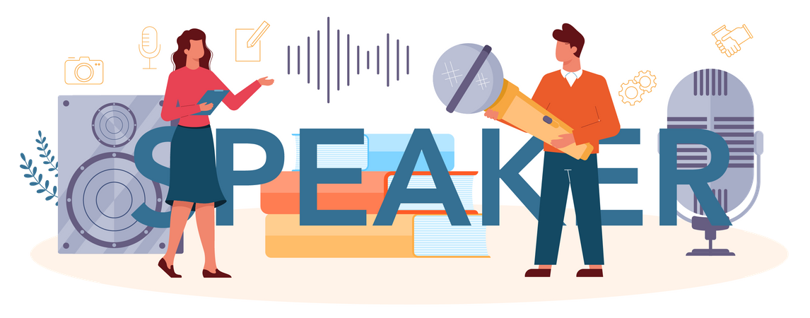 Speaker  Illustration