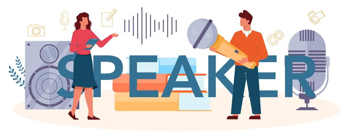 Speaker  Illustration