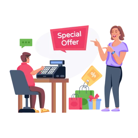 Special Offer  Illustration