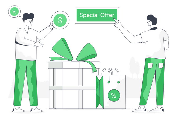Special Offer  Illustration