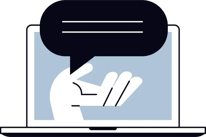 Speech bubble  Illustration