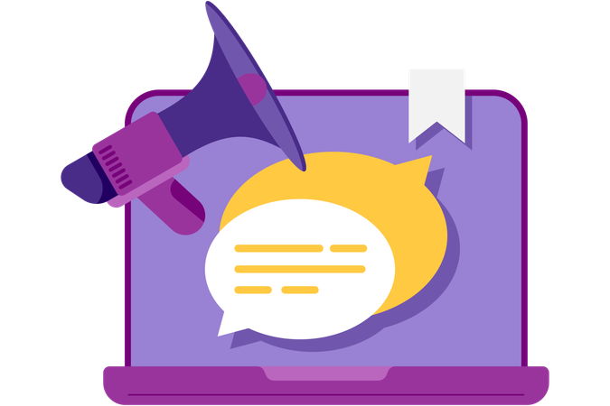 Speech bubbles dialog  Illustration